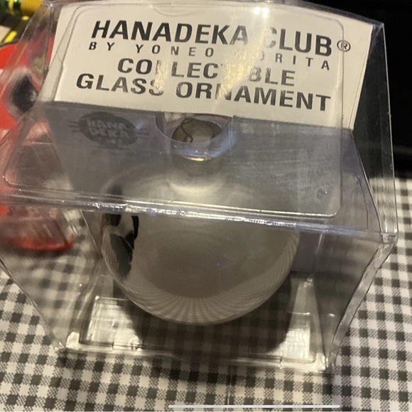 Boxer Glass Christmas Ornament Hanadeka Club By Yoneo Morita Holiday 2005 New - Picture 13 of 16